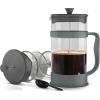 imageUtopia Kitchen 34 Ounce 1 Liter French Press Coffee Maker Tea Maker Travel Coffee Presses Heat Resistant Thickened Borosilicate Coffee Pot for Camping Travel Gifts Black Pack of 1Grey