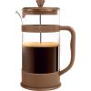 imageUtopia Kitchen 34 Ounce 1 Liter French Press Coffee Maker Tea Maker Travel Coffee Presses Heat Resistant Thickened Borosilicate Coffee Pot for Camping Travel Gifts Black Pack of 1Brown
