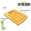 imageUtopia Kitchen Bamboo Cutting Board Set of 3 Wood Cutting Board with Juice Groove Large Medium ampamp Small Wooden Cutting Boards for Kitchen wooden chopping boards for kitchen butcher block NaturalNatural