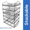 imageUtopia Kitchen Can Organizer for Pantry Storage Rack Organizer Stackable Can Organizer Can Pantry Organizers and Storage for Cans Holds up to 36 Cans for Kitchen Cabinet or Pantry WhiteBlack