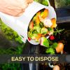 imageUtopia Kitchen Compost Bin for Kitchen Countertop  1 Gallon Compost Bucket for Kitchen with Lid  Includes 1 Spare Charcoal Filter BlackWhite