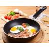 imageUtopia Kitchen Nonstick Frying Pan Set  3 Piece Induction Bottom  8 Inches 95 Inches and 11 Inches GreyBlack  Pack of 4