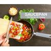 imageUtopia Kitchen Nonstick Saucepan Set with Lid 1 Quart and 2 Quarts Multipurpose Pots Set for Home Kitchen or Restaurant GreyBlackSilverBlack