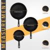 imageUtopia Kitchen Saute Fry Pan  PreSeasoned Cast Iron Skillet Set 3Piece  Frying Pan  6 Inch 8 Inch and 10 Inch Cast Iron Set  Cooking Gift for Men ampamp Women BlackBlack