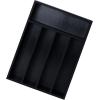 imageUtopia Kitchen Silverware Organizer Bamboo Utensil Drawer Organizer Kitchen Drawer Organizer Silverware Drawer Organizer for Cutlery Utensils ampamp Flatware 5 Compartment Natural Pack of 5Black