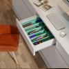 imageUtopia Kitchen Silverware Organizer Expandable Bamboo Utensil Drawer Organizer Kitchen Drawer Organizer Silverware Organizer for Cutlery Utensils Flatware Holder 68 Slots Natural Pack of 5Mint