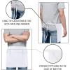 imageUtopia Wear 96 Pack Server Apron with 3 Pockets Waist Apron for Waiter Waitress 12 Inches White