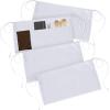 imageUtopia Wear 96 Pack Server Apron with 3 Pockets Waist Apron for Waiter Waitress 12 Inches White