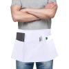 imageUtopia Wear 96 Pack Server Apron with 3 Pockets Waist Apron for Waiter Waitress 12 Inches White