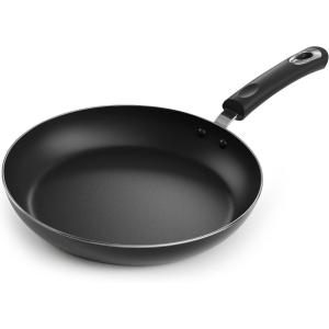 imageUtopia Kitchen 11 Inch Nonstick Frying Pan  Induction Bottom  Aluminum Alloy and Scratch Resistant Body  Riveted Handle GreyBlack Pack of 4GreyBlack