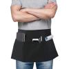 imageUtopia Wear 96 Pack Server Apron with 3 Pockets Waist Apron for Waiter Waitress 12 Inches Black