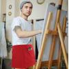 imageUtopia Wear 96 Pack Server Apron with 3 Pockets Waist Apron for Waiter Waitress 12 Inches Red
