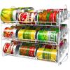 imageUtopia Kitchen Can Organizer for Pantry Storage Rack Organizer Stackable Can Organizer Can Pantry Organizers and Storage for Cans Holds up to 36 Cans for Kitchen Cabinet or Pantry Antique GoldWhite
