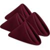 imageUtopia Home 24 Pack Royal Blue Cloth Napkins 17x17 Inches 100 Polyester Hemmed Edges Washable and Reusable Ideal for Parties Weddings and DinnersBurgundy