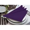 imageUtopia Home 24 Pack Royal Blue Cloth Napkins 17x17 Inches 100 Polyester Hemmed Edges Washable and Reusable Ideal for Parties Weddings and DinnersPurple