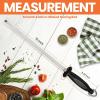 image:imageUtopia Kitchen 10 Inch Honing Steel Knife Sharpening Steel Sharpening Rod BlackBlack