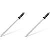 image:imageUtopia Kitchen 10 Inch Honing Steel Knife Sharpening Steel Sharpening Rod BlackBlack