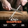 image:imageUtopia Kitchen 10 Inch Honing Steel Knife Sharpening Steel Sharpening Rod BlackBlack