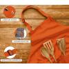 image:imageUtopia Kitchen 10 Pack Bib Apron Adjustable with 2 Pockets Water and Oil Resistant Cooking Kitchen Chef Apron for Women MenOrange
