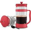 image:imageUtopia Kitchen French Press Espresso and Tea Maker with Triple Filters Stainless Steel Plunger and Heat Resistant Borosilicate Glass Aqua 34oz Pack of 1Red
