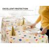 image:imageUtopia Kitchen Plastic Table Cloth Disposable 12 Pack  54x108 Inch Birthday Rectangle Tablecloth Waterproof Stain Resistant Party Table CoverBirthday