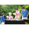 image:imageUtopia Kitchen Plastic Table Cloth Disposable 12 Pack  54x108 Inch Birthday Rectangle Tablecloth Waterproof Stain Resistant Party Table CoverBlack
