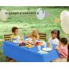image:imageUtopia Kitchen Plastic Table Cloth Disposable 12 Pack  54x108 Inch Birthday Rectangle Tablecloth Waterproof Stain Resistant Party Table CoverBlue