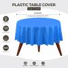 image:imageUtopia Kitchen Plastic Table Cloth Disposable 12 Pack  54x108 Inch Birthday Rectangle Tablecloth Waterproof Stain Resistant Party Table CoverBlue