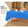 image:imageUtopia Kitchen Plastic Table Cloth Disposable 12 Pack  54x108 Inch Birthday Rectangle Tablecloth Waterproof Stain Resistant Party Table CoverBlue