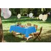 image:imageUtopia Kitchen Plastic Table Cloth Disposable 12 Pack  54x108 Inch Birthday Rectangle Tablecloth Waterproof Stain Resistant Party Table CoverBlue