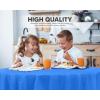 image:imageUtopia Kitchen Plastic Table Cloth Disposable 12 Pack  54x108 Inch Birthday Rectangle Tablecloth Waterproof Stain Resistant Party Table CoverBlue