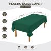 image:imageUtopia Kitchen Plastic Table Cloth Disposable 12 Pack  54x108 Inch Birthday Rectangle Tablecloth Waterproof Stain Resistant Party Table CoverGreen