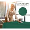 image:imageUtopia Kitchen Plastic Table Cloth Disposable 12 Pack  54x108 Inch Birthday Rectangle Tablecloth Waterproof Stain Resistant Party Table CoverGreen