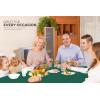 image:imageUtopia Kitchen Plastic Table Cloth Disposable 12 Pack  54x108 Inch Birthday Rectangle Tablecloth Waterproof Stain Resistant Party Table CoverGreen