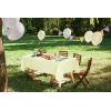 image:imageUtopia Kitchen Plastic Table Cloth Disposable 12 Pack  54x108 Inch Birthday Rectangle Tablecloth Waterproof Stain Resistant Party Table CoverIvory