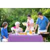 image:imageUtopia Kitchen Plastic Table Cloth Disposable 12 Pack  54x108 Inch Birthday Rectangle Tablecloth Waterproof Stain Resistant Party Table CoverLavender