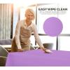 image:imageUtopia Kitchen Plastic Table Cloth Disposable 12 Pack  54x108 Inch Birthday Rectangle Tablecloth Waterproof Stain Resistant Party Table CoverLavender