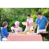 image:imageUtopia Kitchen Plastic Table Cloth Disposable 12 Pack  54x108 Inch Birthday Rectangle Tablecloth Waterproof Stain Resistant Party Table CoverPink