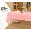 image:imageUtopia Kitchen Plastic Table Cloth Disposable 12 Pack  54x108 Inch Birthday Rectangle Tablecloth Waterproof Stain Resistant Party Table CoverPink
