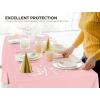 image:imageUtopia Kitchen Plastic Table Cloth Disposable 12 Pack  54x108 Inch Birthday Rectangle Tablecloth Waterproof Stain Resistant Party Table CoverPink