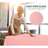 image:imageUtopia Kitchen Plastic Table Cloth Disposable 12 Pack  54x108 Inch Birthday Rectangle Tablecloth Waterproof Stain Resistant Party Table CoverPink