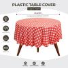 image:imageUtopia Kitchen Plastic Table Cloth Disposable 12 Pack  54x108 Inch Birthday Rectangle Tablecloth Waterproof Stain Resistant Party Table CoverRed Check