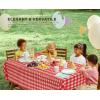 image:imageUtopia Kitchen Plastic Table Cloth Disposable 12 Pack  54x108 Inch Birthday Rectangle Tablecloth Waterproof Stain Resistant Party Table CoverRed Check