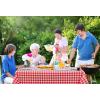 image:imageUtopia Kitchen Plastic Table Cloth Disposable 12 Pack  54x108 Inch Birthday Rectangle Tablecloth Waterproof Stain Resistant Party Table CoverRed Check