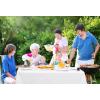 image:imageUtopia Kitchen Plastic Table Cloth Disposable 12 Pack  54x108 Inch Birthday Rectangle Tablecloth Waterproof Stain Resistant Party Table CoverWhite