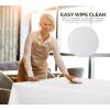 image:imageUtopia Kitchen Plastic Table Cloth Disposable 12 Pack  54x108 Inch Birthday Rectangle Tablecloth Waterproof Stain Resistant Party Table CoverWhite