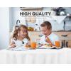image:imageUtopia Kitchen Plastic Table Cloth Disposable 12 Pack  54x108 Inch Birthday Rectangle Tablecloth Waterproof Stain Resistant Party Table CoverWhite