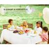 image:imageUtopia Kitchen Plastic Table Cloth Disposable 12 Pack  54x108 Inch Birthday Rectangle Tablecloth Waterproof Stain Resistant Party Table CoverWhite Gold Dots