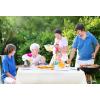 image:imageUtopia Kitchen Plastic Table Cloth Disposable 12 Pack  54x108 Inch Birthday Rectangle Tablecloth Waterproof Stain Resistant Party Table CoverWhite Gold Dots