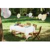 image:imageUtopia Kitchen Plastic Table Cloth Disposable 12 Pack  54x108 Inch Birthday Rectangle Tablecloth Waterproof Stain Resistant Party Table CoverWhite Gold Dots